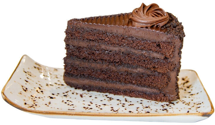 Fudge Cake slice