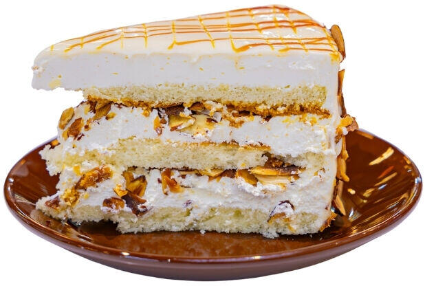 Almond Cake Slice