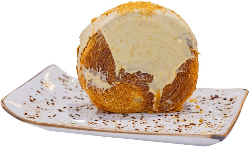 Biscoff Rolled Croissant